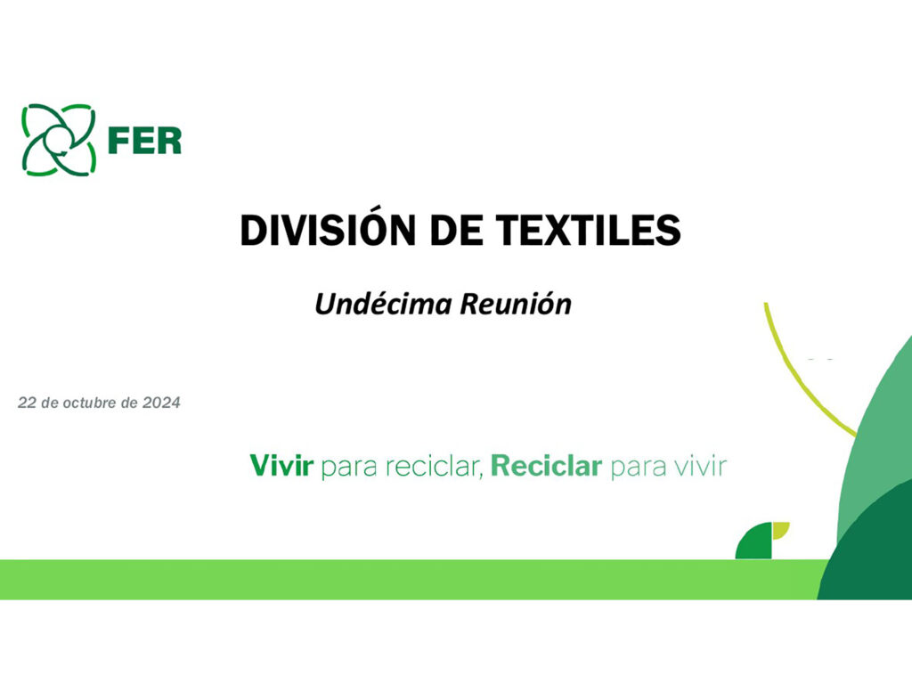 Nueva reunión de la División de Textiles de FER